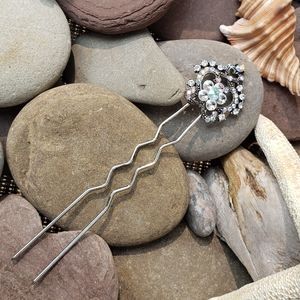 Hair Pin Stick Rhinestone Hair  Jewelry Stick